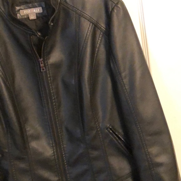 Leather Jacket, Black L, Rox & Ali - Picture 6 of 8